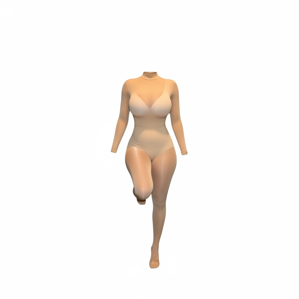 Nude Hot Girl Jumpsuit