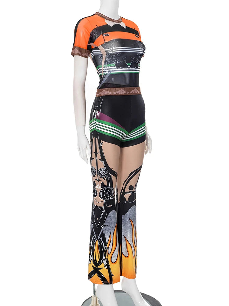 Savage Mesh Two Piece