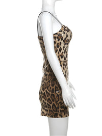 Leopard Sequined Mini