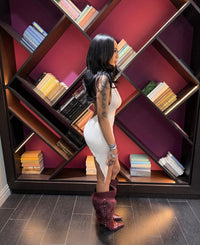 Sienna Halter Mini Gray