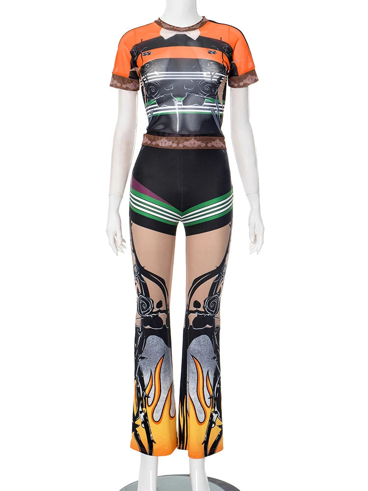 Savage Mesh Two Piece