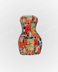 Abstract Energy Dress