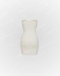 White Whisper Tube Dress