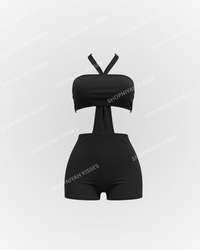 Anastasia Halter Neck Romper