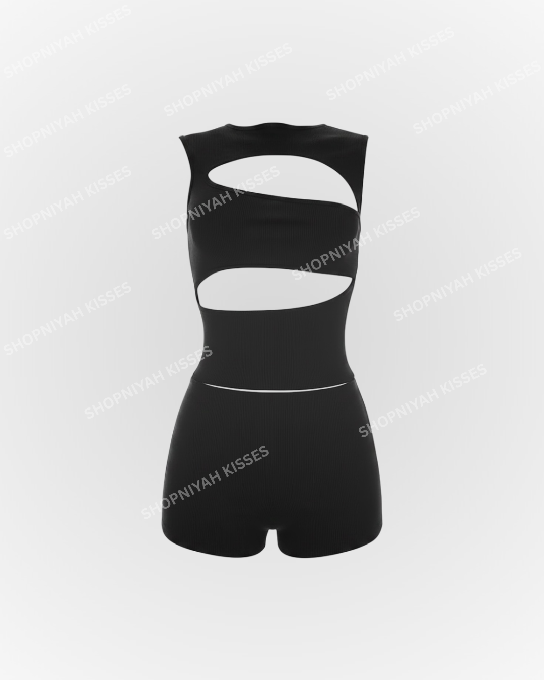 Remi Micro Mini Short Set (Black)